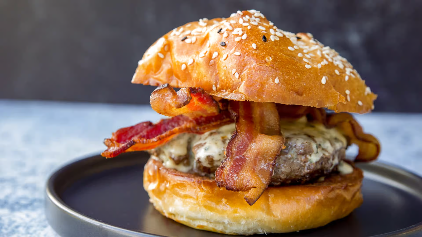 Bacon Blue Cheese Burger