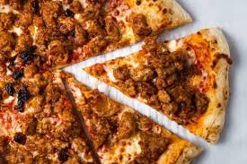 Meatball Pepperoni Pizza