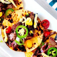 Brisket Tacos Plate (4 pc)